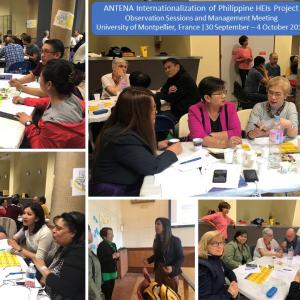 ANTENA partners attend internationalization observation sessions in UM, France